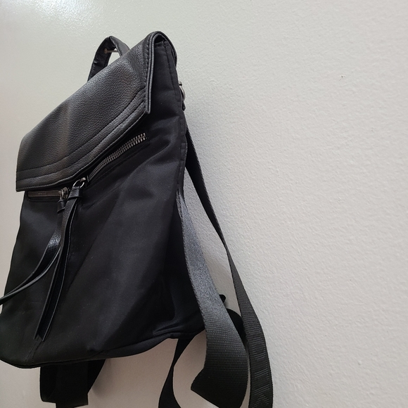 Botkier New York Trigger Mini Backpack Nylon Leather In Black Gunmetal main image 8